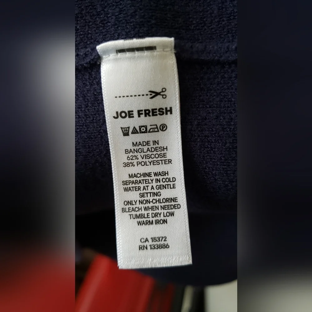 NWT Sailor navy knit dress medium - Picture 9 of 9